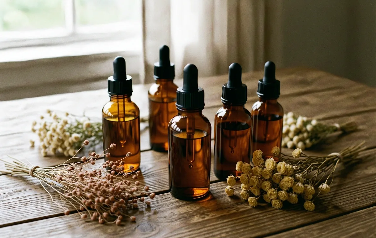 Premium glass apothecary packaging