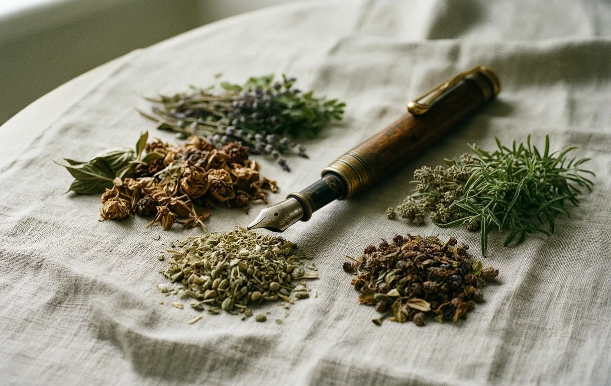 Raw botanical ingredients used in Wellness Balm formulations