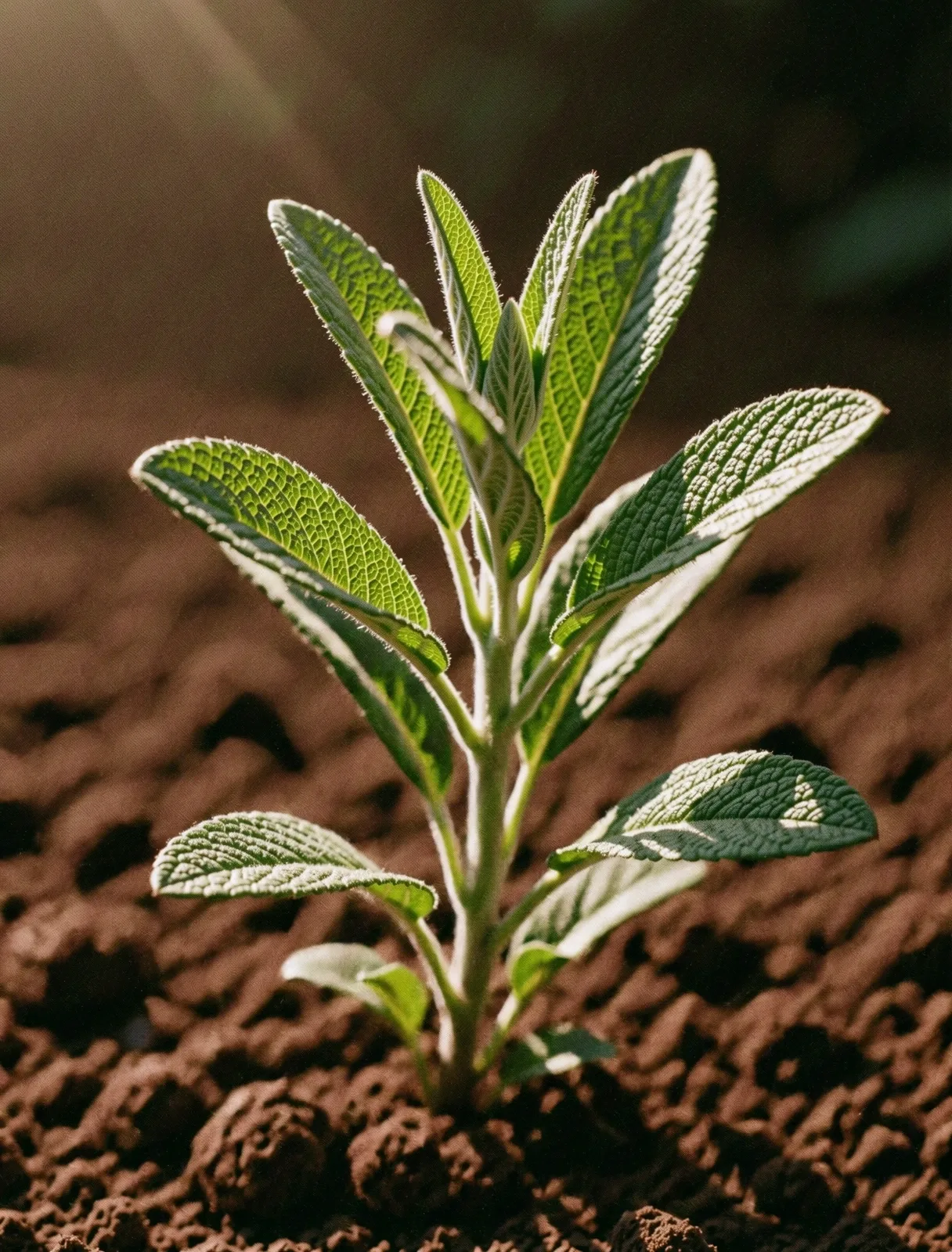 Botanical detail showcasing natural vitality